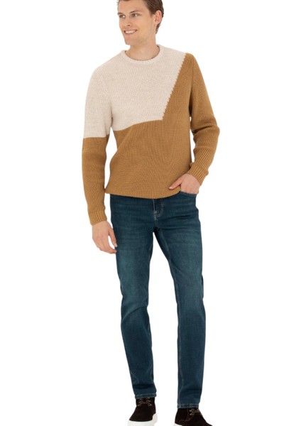 Yuvarlak Yaka Erkek Kazak indirimleri