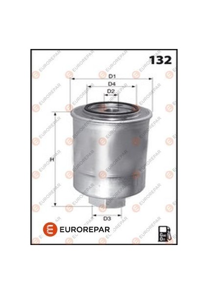 Hyundai İX35 2.0 Crdı Dizel Yakıt Filtresi 2010-2015 Eurorepar