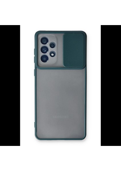 Samsung Galaxy A33 5g Kılıf Palm Buzlu Kamera Sürgülü Silikon