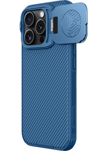 Telefon Kılıfı Düşme Koruma Kılıfı Camshield Prop Serisi iPhone 16 Pro Kılıf Slayt Kamera Koruma Pc + Tpu Telefon Kapağı-Mavi (Yurt Dışından) fiyatları
