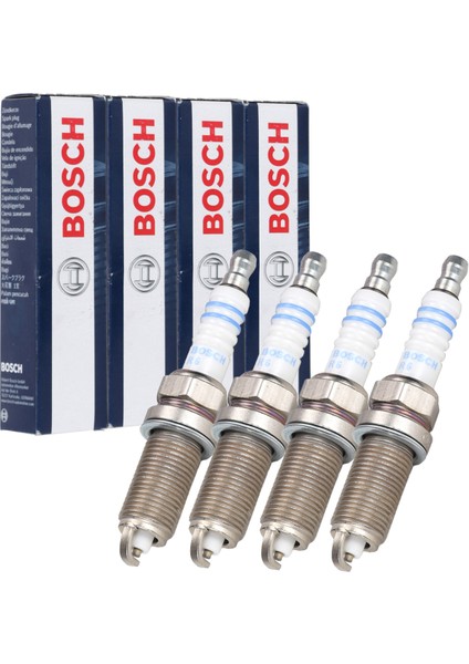 Peugeot 307 1.6 Benzinli Buji Seti 2001-2008 Bosch 4 Adet