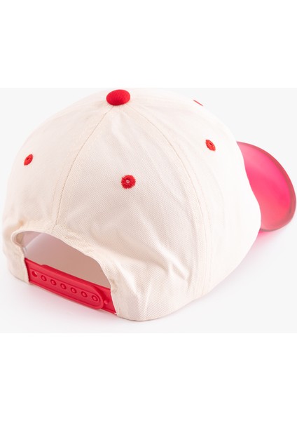 Pamuklu Kalp Işleme Detaylı Kep Şapka modelleri