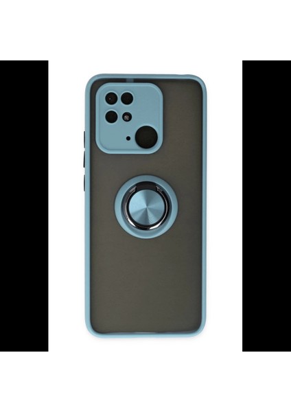 Xiaomi Redmi 10C Kılıf Montreal Yüzüklü Silikon Kapak