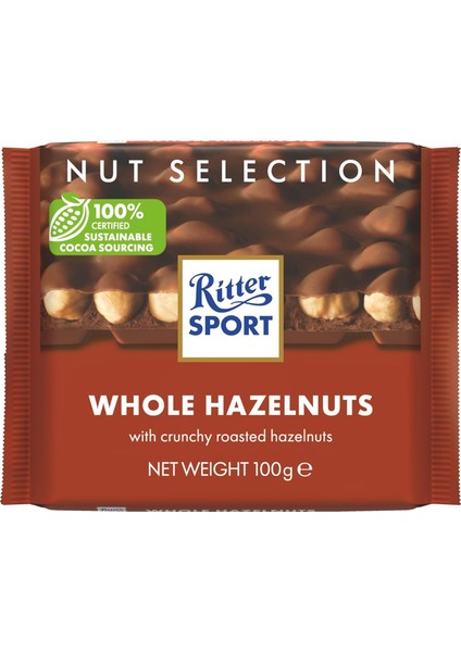 Sport Whole Hazelnuts Bütün Fındıklı Sütlü Çikolata 100 G