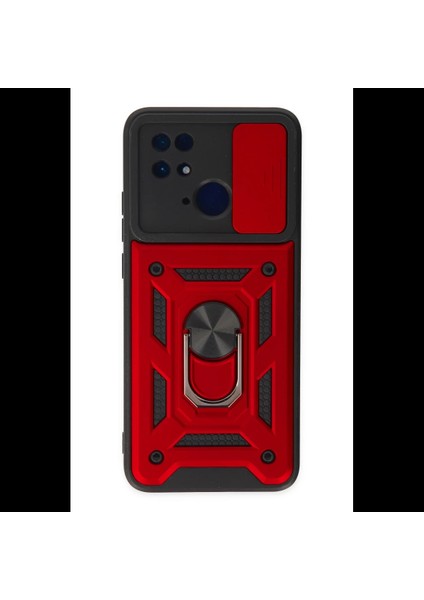 Xiaomi Redmi 10C Kılıf Pars Lens Yüzüklü Silikon