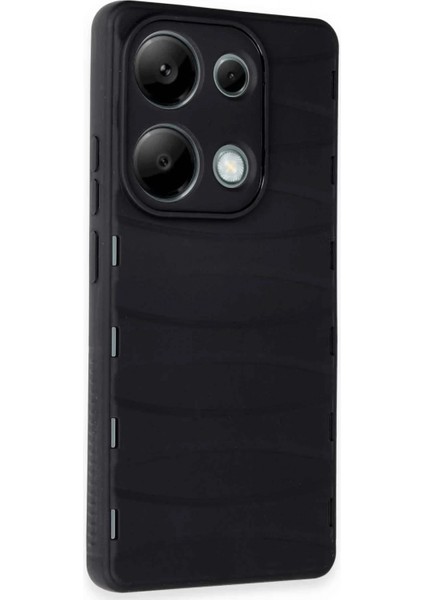 Xiaomi Redmi Note 13 Pro 4g Kılıf Bibercas Silikon Kapak - Siyah fiyatları