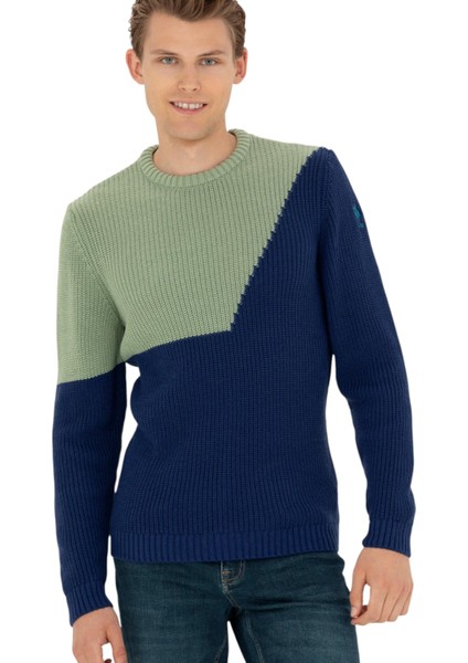 Yuvarlak Yaka Erkek Kazak