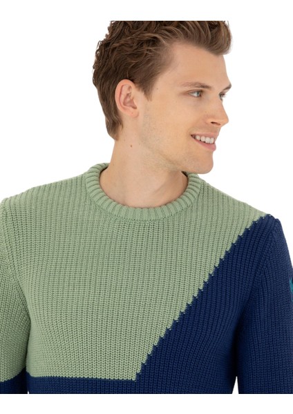 Yuvarlak Yaka Erkek Kazak modelleri