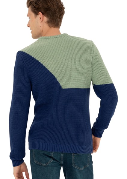 Yuvarlak Yaka Erkek Kazak fırsatları