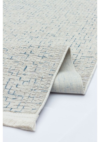 Riena 1183 Mavi - 1183 Mavi - Akrilik Polyester Halı | Kaymaz Tabanlı Dekoratif Halı modelleri