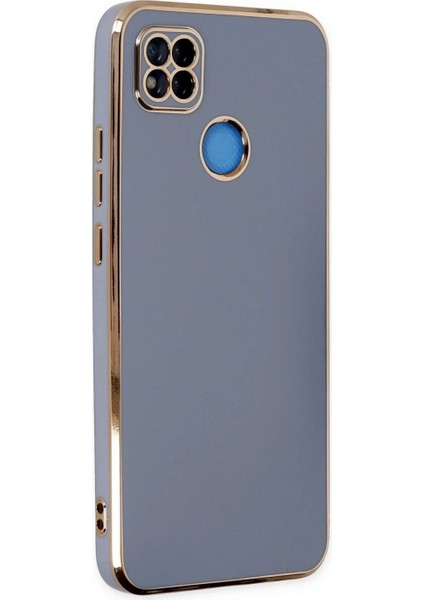 Xiaomi Redmi 9c Kılıf Volet Silikon - Mavi