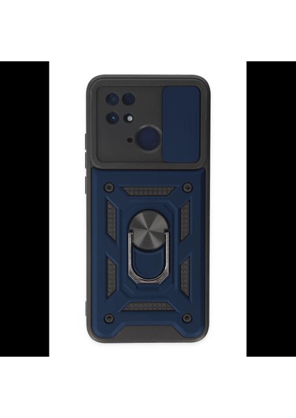 Xiaomi Redmi 10C Kılıf Pars Lens Yüzüklü Silikon