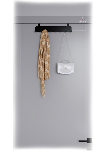 Metal Siyah Amerikan Kapı Arkası Askılık Mutfak Banyo Oda Kapı Arkası Askılık fırsatları