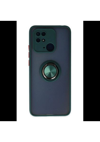 Xiaomi Redmi 10C Kılıf Montreal Yüzüklü Silikon Kapak