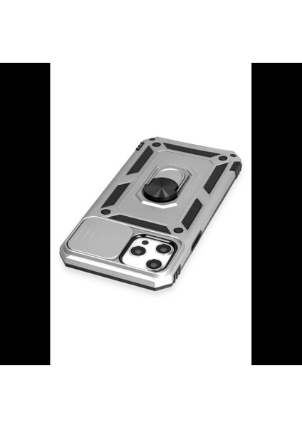 iPhone 12 Pro Max Kılıf Pars Lens Yüzüklü Silikon indirimleri