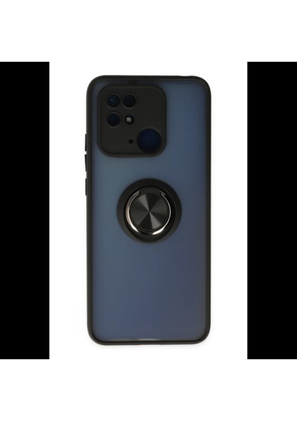 Xiaomi Redmi 10C Kılıf Montreal Yüzüklü Silikon Kapak