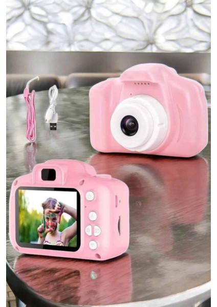 Ds-Derin Çocuk Kamerası Dijital 1080P Hd Kaliteli Mini Fotoğraf Makinesi Profesyonel indirimleri