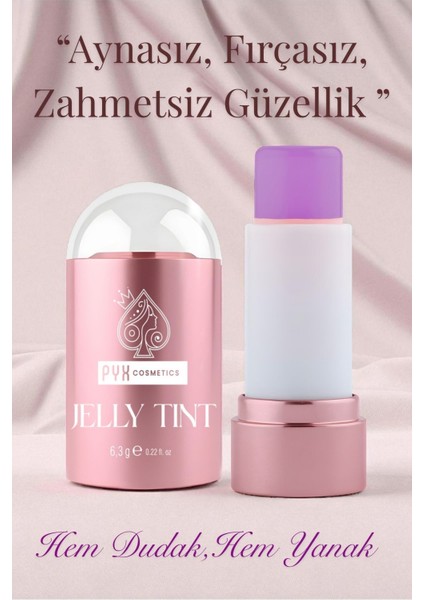 Jelly Tint / Dudak ve Yanak Renklendirici Jel Allık - 5 Mor modelleri