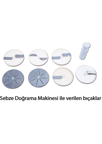 Ayaklı Sebze Doğrama Makinesi