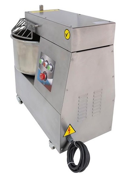 10 kg Komple Paslanmaz Gövde Spiral Hamur Yoğurma Makinesi 380V