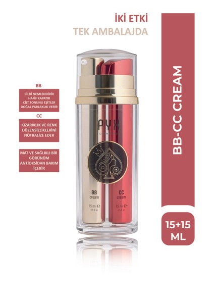 Bb - cc Cream Ton Dengeleyici ve Kapatıcı Etki 2in1 - 15X15 ml