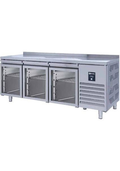 Tezgah Tip Snack Buzdolabı 3 Cam Kapılı fırsatları