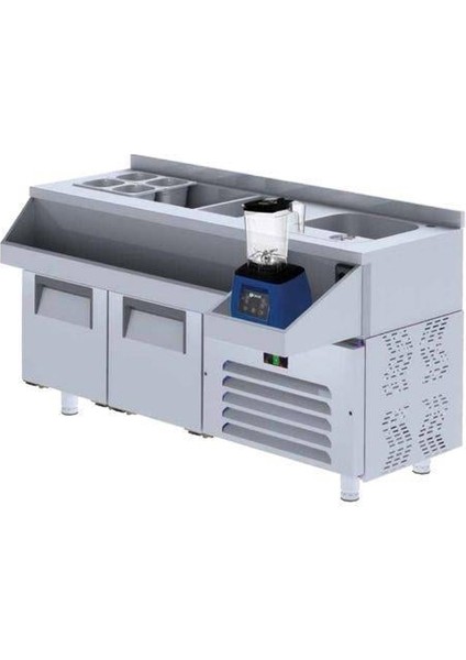 Kokteyl Hazırlık Buzdolabı 280 Lt 3 Kapılı modelleri