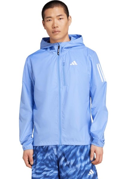 Own The Run Erkek Mavi Koşu Rüzgarlığı.-