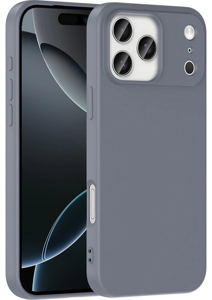 Apple Iphone 17 Pro Kılıf Lopard Içi Kadife Lansman Yumuşak Mara Silikon Kapak