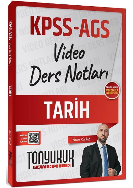 Tonyukuk Yayıncılık Kpss Ags Tarih Video Ders Notları