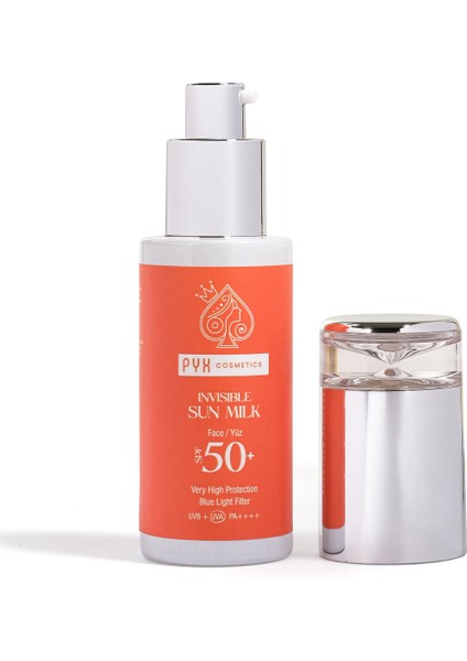 Invısıble Sun Mılk 50 Spf+ Yüksek Koruma - Güneş Sütü Yüz/vücut - Tüm Ciltler Için modelleri