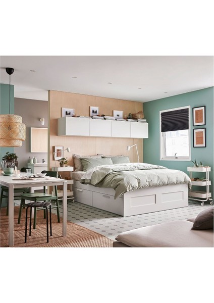Çift Kişilik Baza, Beyaz, 180X200 Cm, 4 Çekmeceli modelleri