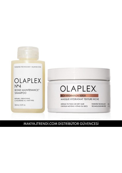 Clean & Ready Hair Routine Set - Kalın Telli Saçlar Için Bağ Güçlendirici Bakım Şampuanı & Yoğun Nemlendirici Maske Seti