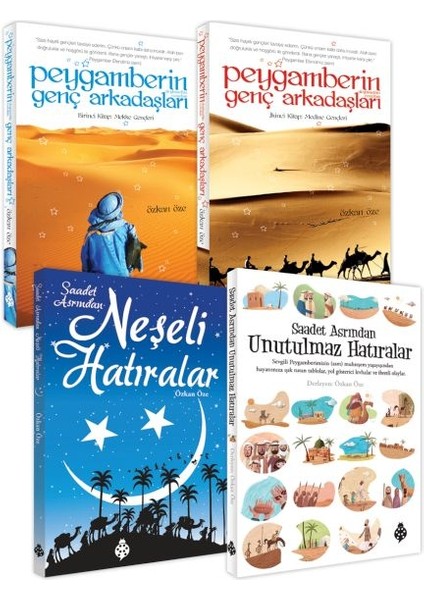 Peygamberimizin Hayatından Hatıralar Seti (4 Kitap)