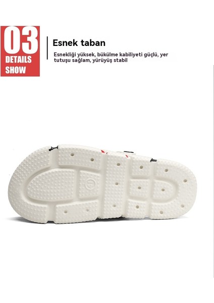 Ekstra Büyük Boyut 50 Boyut Delik Ayakkabılar Erkekler Yaz Çeşitli Renkler Baotou Terlik Plaj Sandaletleri-Erkekler ve Kadınlar Için Aynı Stil (Yurt Dışından) fırsatları