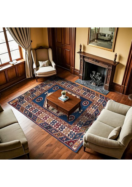 Bordo Göbekli Modern Etnik Desenli Halı | Makinada Yıkanabilir | Hav Toz Vermez | Leke Tutmayaz | Kaymaz Taban | Dijital Makine Baskı | Salon Yolluk Mutfak Halısı fiyatları