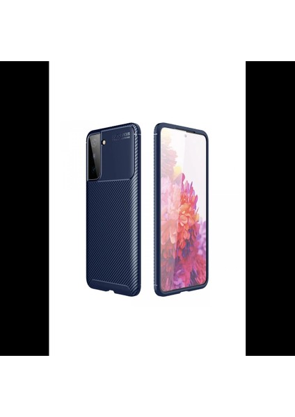 Samsung Galaxy S21 Plus Kılıf Auto Focus Karbon Kapak
