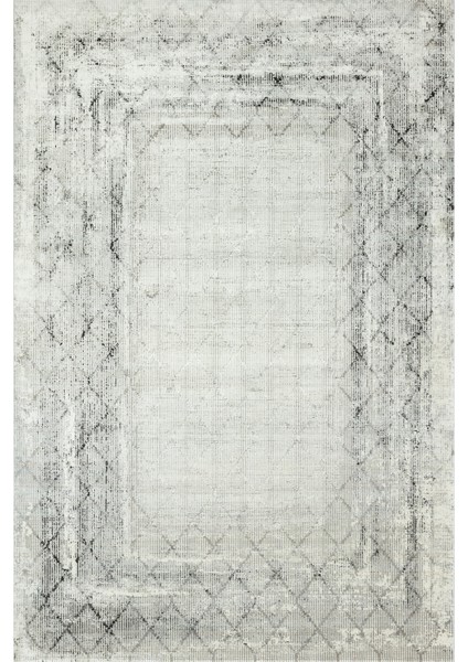 Krem Geometrik Modern Etnik Desenli Halı | Makinada Yıkanabilir | Hav Toz Vermez | Leke Tutmayaz | Kaymaz Taban | Dijital Makine Baskı | Salon Yolluk Mutfak Halısı