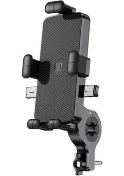 Darbe emici telefon tutucu motor bisiklet scooter bisiklet için 360 dönebilen tutucu Motosiklet için