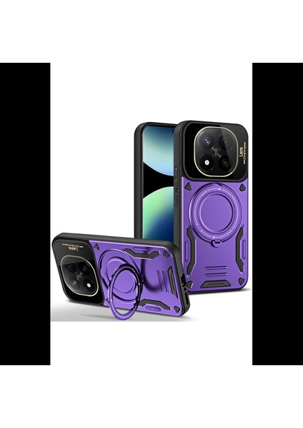 Xiaomi Redmi Note 14 Pro Plus Kılıf Joy Lens Standlı Kapak