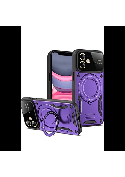 iPhone 11 Kılıf Joy Lens Standlı Kapak