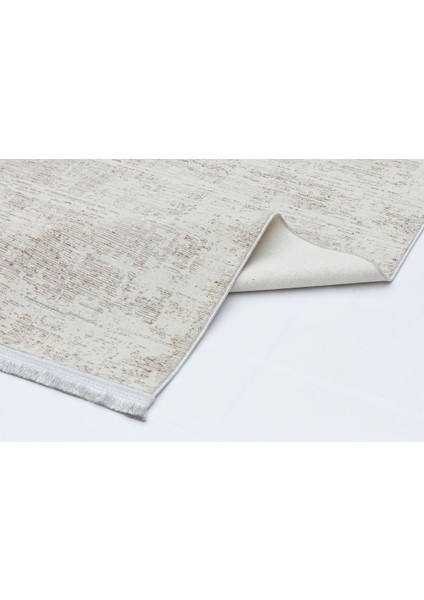 Riena 1162 Latte - Akrilik Polyester Halı | Kaymaz Tabanlı Dekoratif Halı modelleri