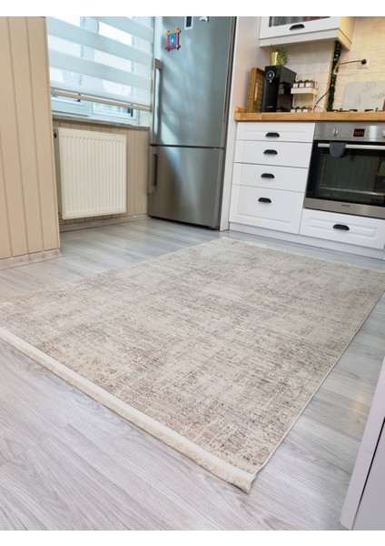 Riena 1162 Latte - Akrilik Polyester Halı | Kaymaz Tabanlı Dekoratif Halı indirimleri