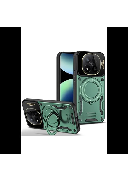 Xiaomi Redmi Note 14 Pro Plus Kılıf Joy Lens Standlı Kapak