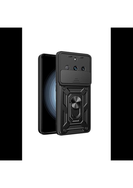 Realme 11 Pro Kılıf Pars Lens Yüzüklü Silikon