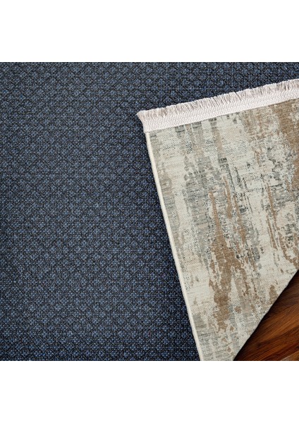 Krem Soyut Modern Etnik Desenli Halı | Makinada Yıkanabilir | Hav Toz Vermez | Leke Tutmayaz | Kaymaz Taban | Dijital Makine Baskı | Salon Yolluk Mutfak Halısı fırsatları