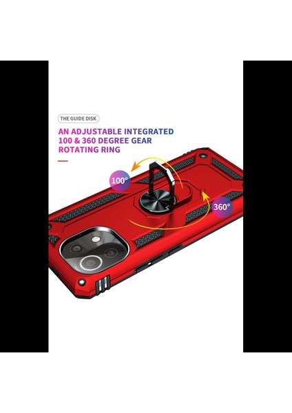 Xiaomi Mi 11 Lite Kılıf Sofya Yüzüklü Silikon Kapak indirimleri