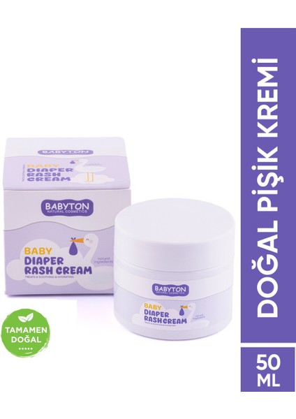 Doğal Içerikli Bebek Pişik Kremi 50 ml