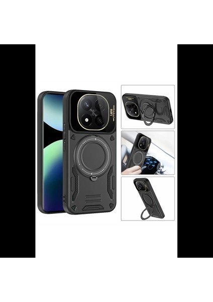 Xiaomi Redmi Note 14 Pro 4g Kılıf Joy Lens Standlı Kapak fiyatları