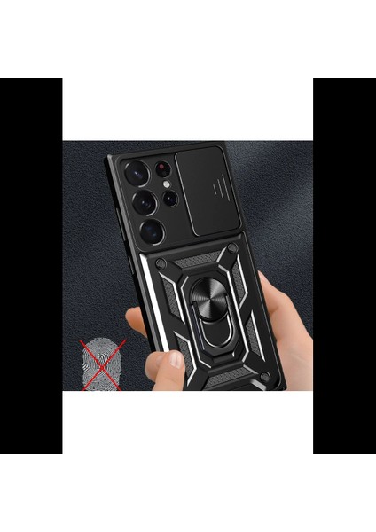 Samsung Galaxy S23 Ultra Kılıf Pars Lens Yüzüklü Silikon fiyatları